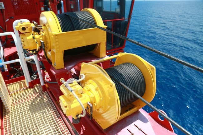 Offshore winch hydrauliek